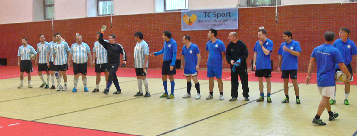 A TF labdarúgó csapata 4-1-re legyőzte a Színészválogatottat