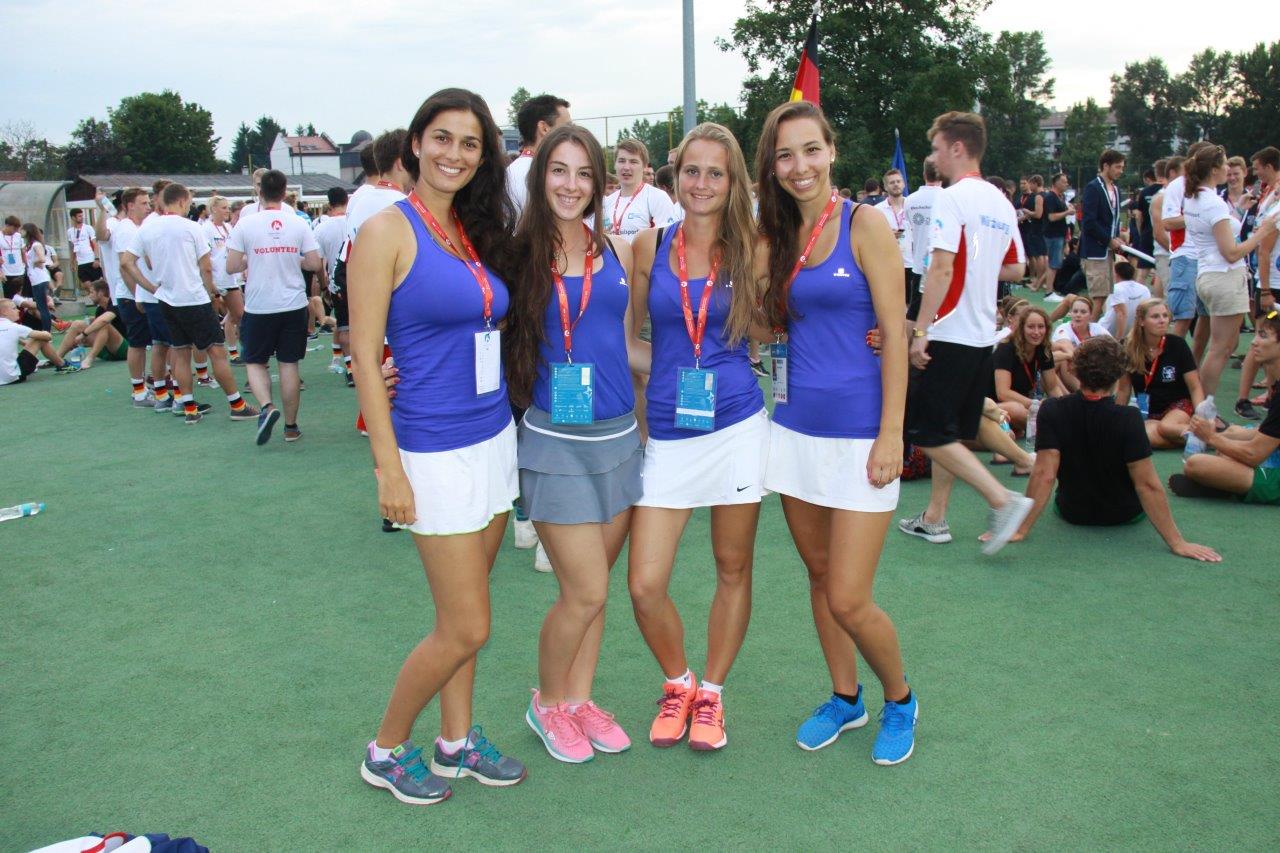 Női teniszcsapatunk az Európai Egyetemi Játékokon