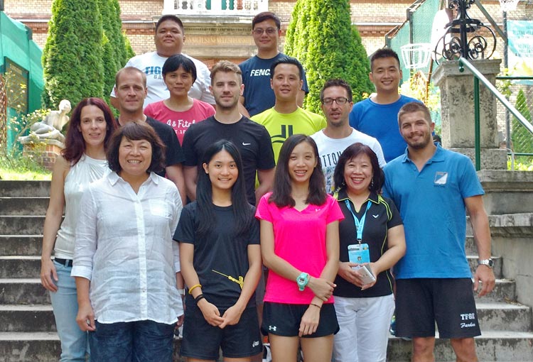 Tajvani edzők és hallgatók nyári kurzusa 2016