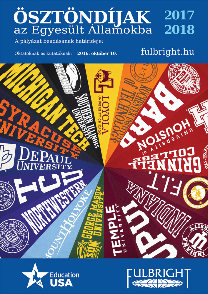 Fulbright ösztöndíjak oktatóknak és kutatóknak (2017/18)
