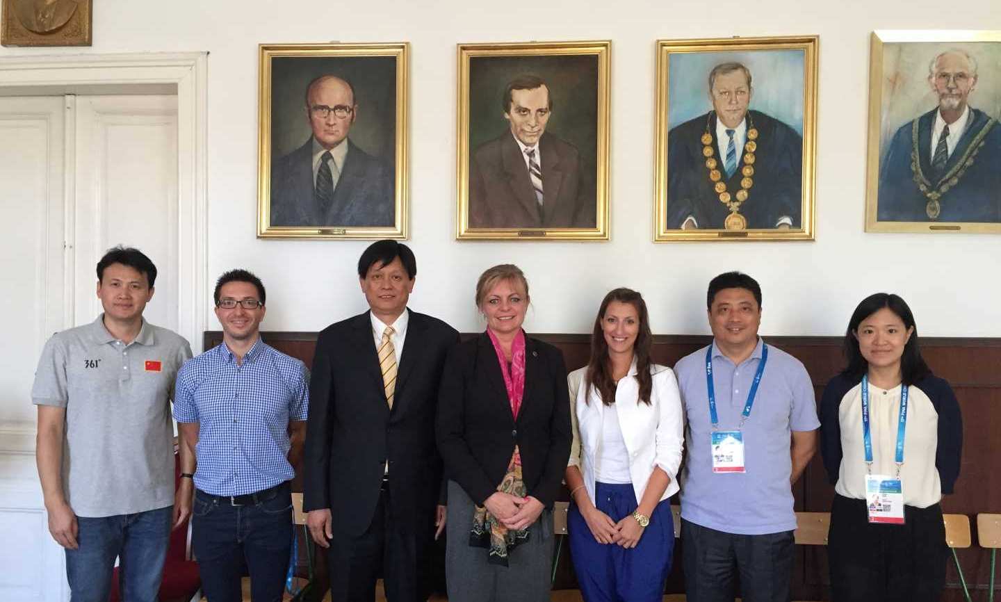 Cooperation with the Beijing Sport University