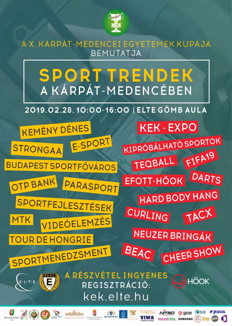 Sporttrendek a Kárpát-medencében (konferencia)