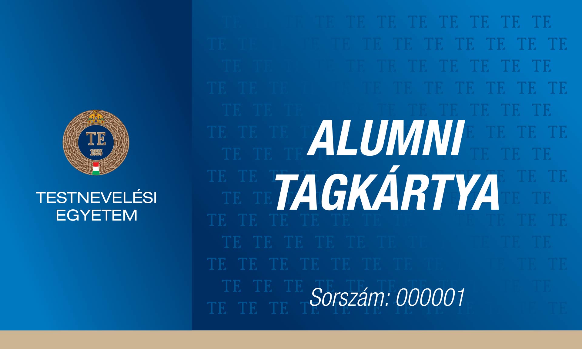Alumni-kártya és Alumni est a TF-en