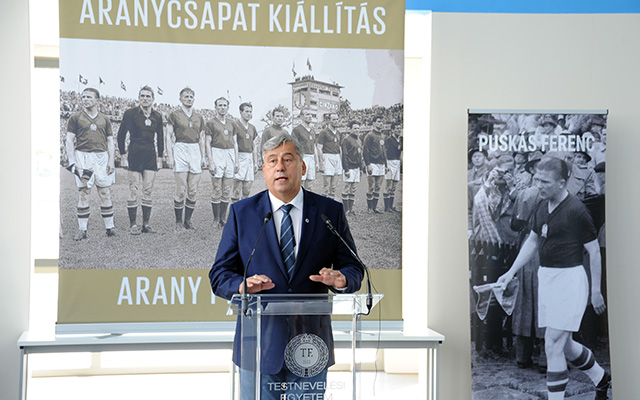 Egy hónapig látható az Aranycsapat-kiállítás (Mocsai Lajos)