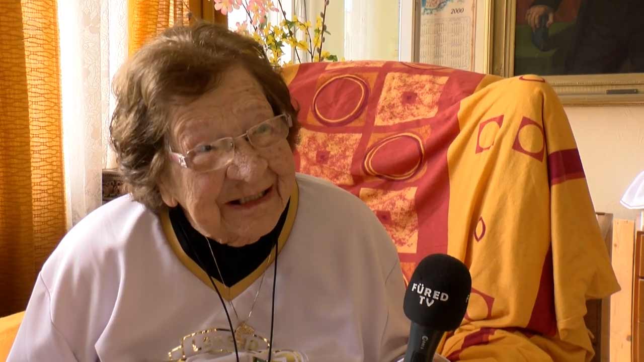 A 101 éves Lotty néni üzenete a fiataloknak