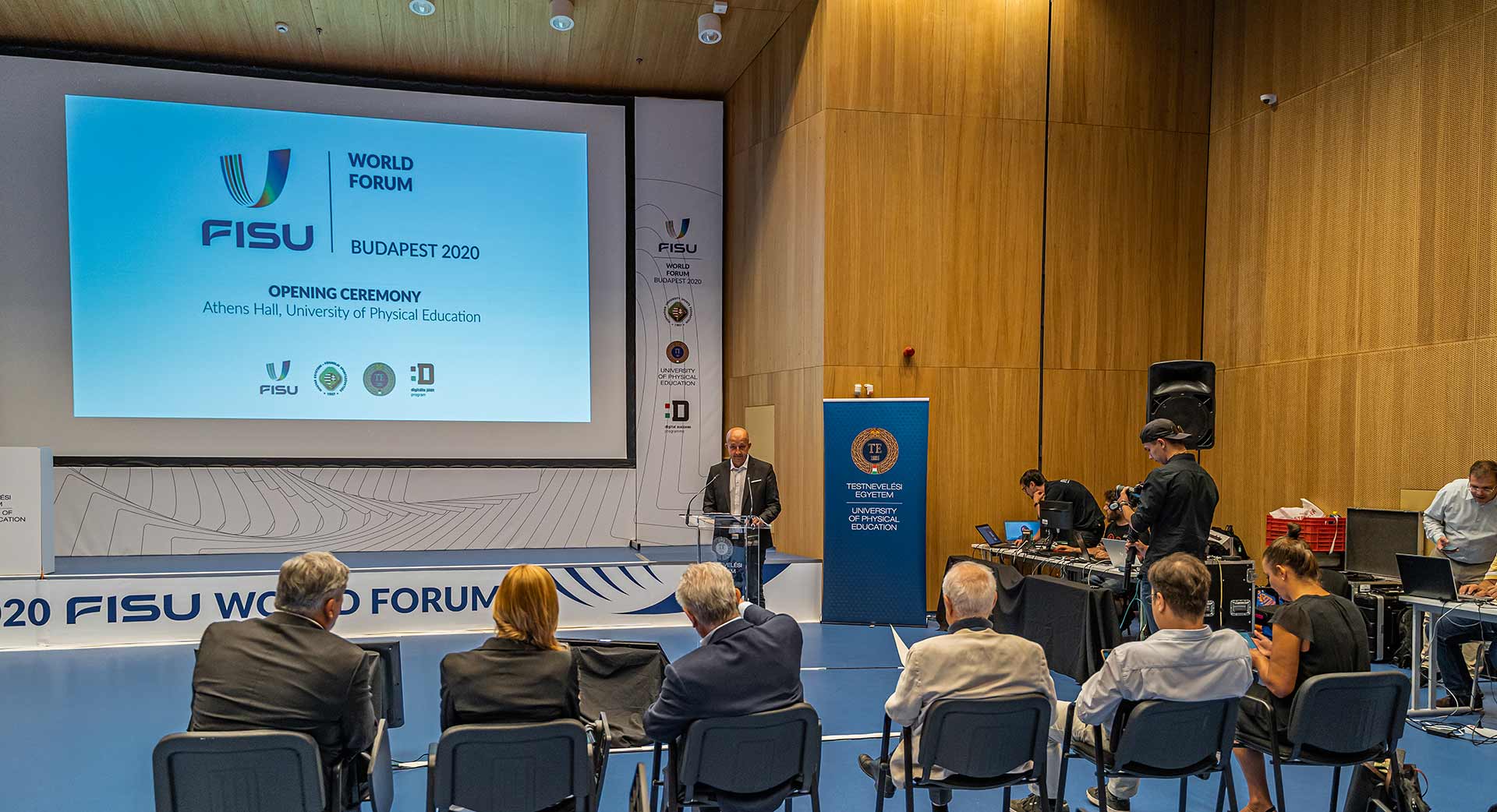 Historical 2020 FISU World Forum starts in Budapest