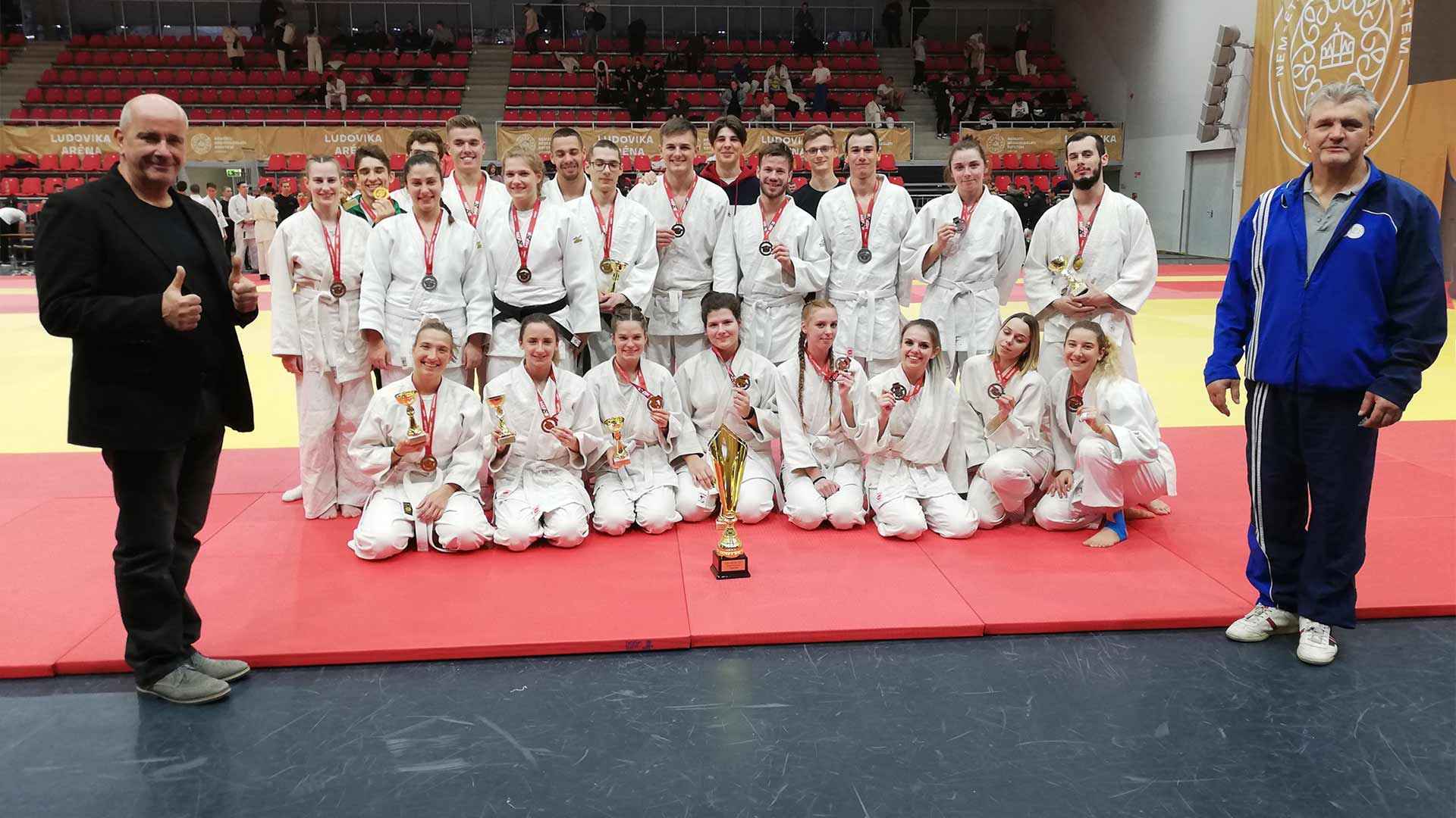 A Testnevelési Egyetem nyerte a judo MEFOB csapatversenyét