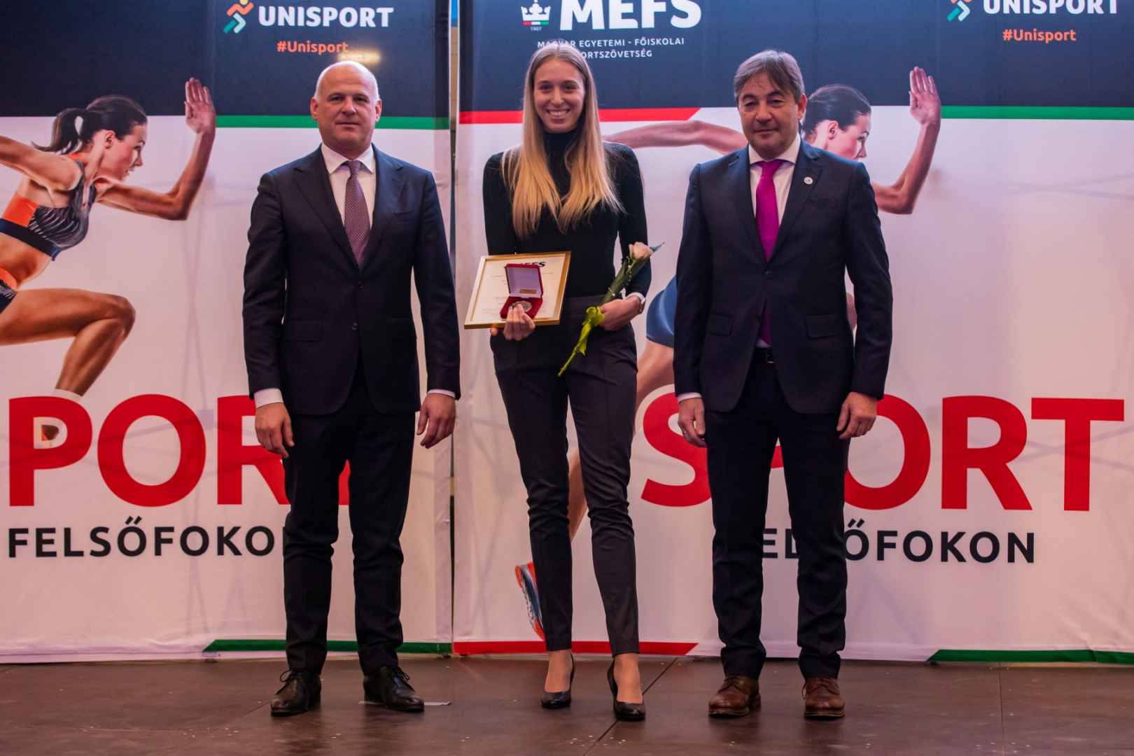 TE-díjazottak az Év Egyetemi Sportolói gálán (Ekler Luca)