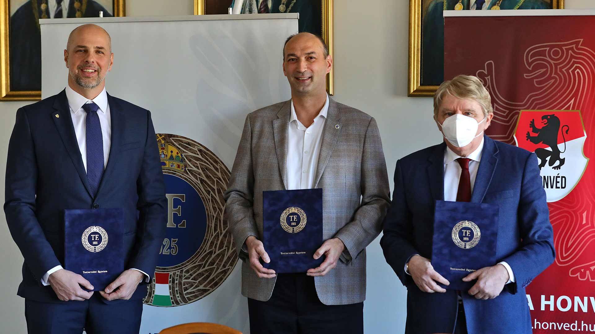 Együttműködési megállapodás a Budapesti Honvéd SE-vel