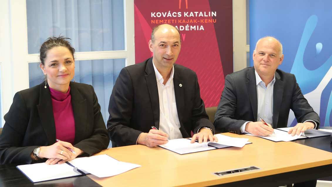 Háromoldalú megállapodás a Magyar Kajak-kenu Szövetséggel