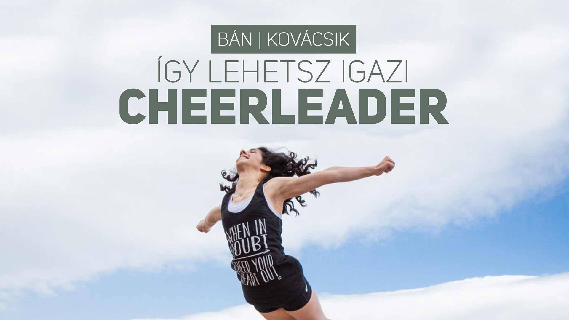 Te is lehetsz cheerleader – sajtótájékoztató és könyvbemutató a TE-n