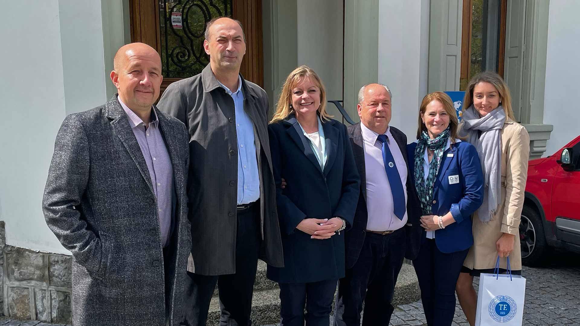 One day and eleven sports federations: HUSS rector visits Lausanne