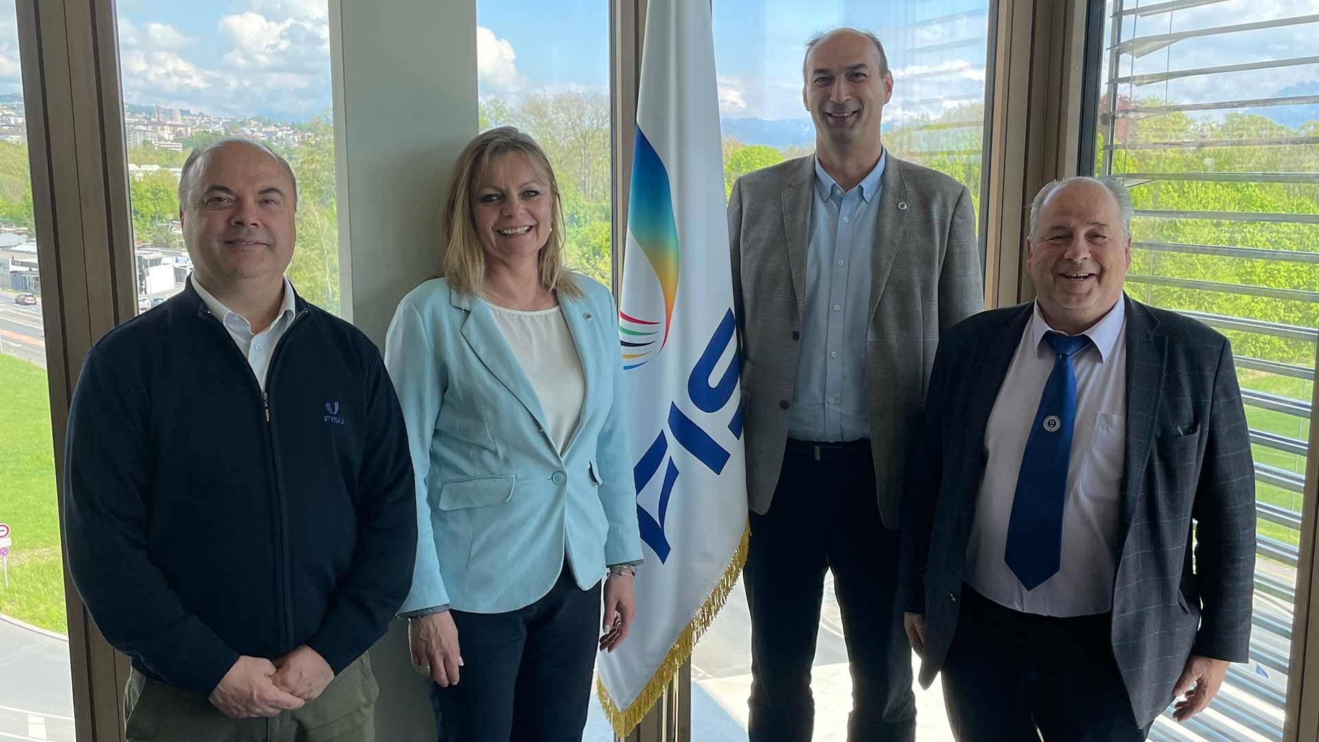 One day and eleven sports federations: HUSS rector visits Lausanne