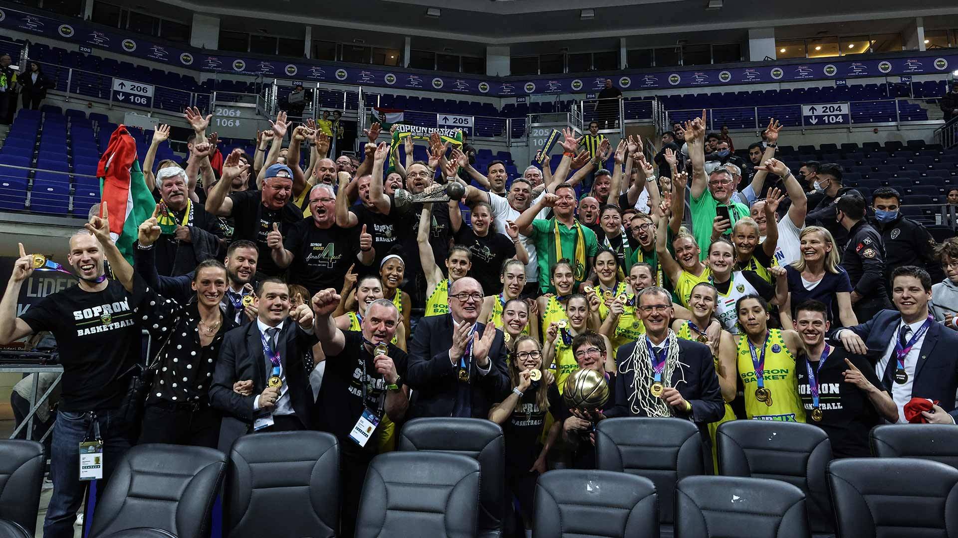 Boros Zoltán: Fantasztikus sikert ért el a soproni kosárcsapat
