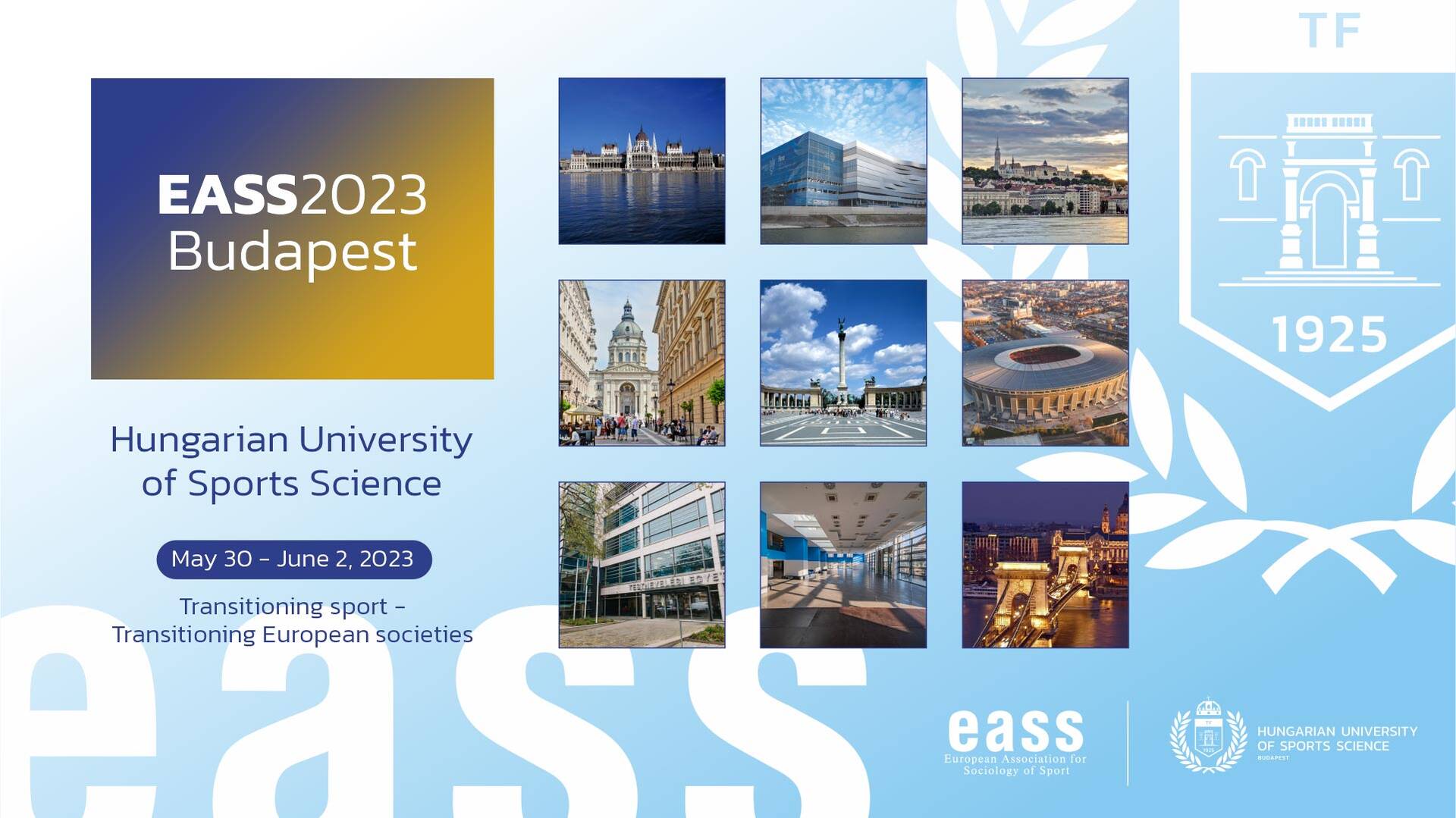 EASS2023 conference abstract submission deadline extended until 5 February 