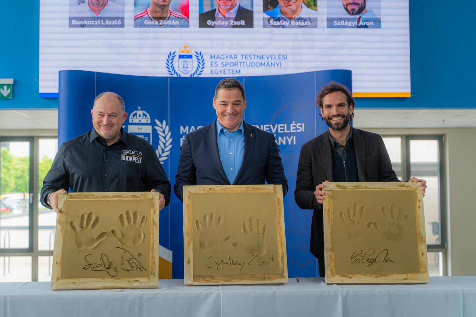 New handprints to be added to the Wall of Hungarian Sports Stars