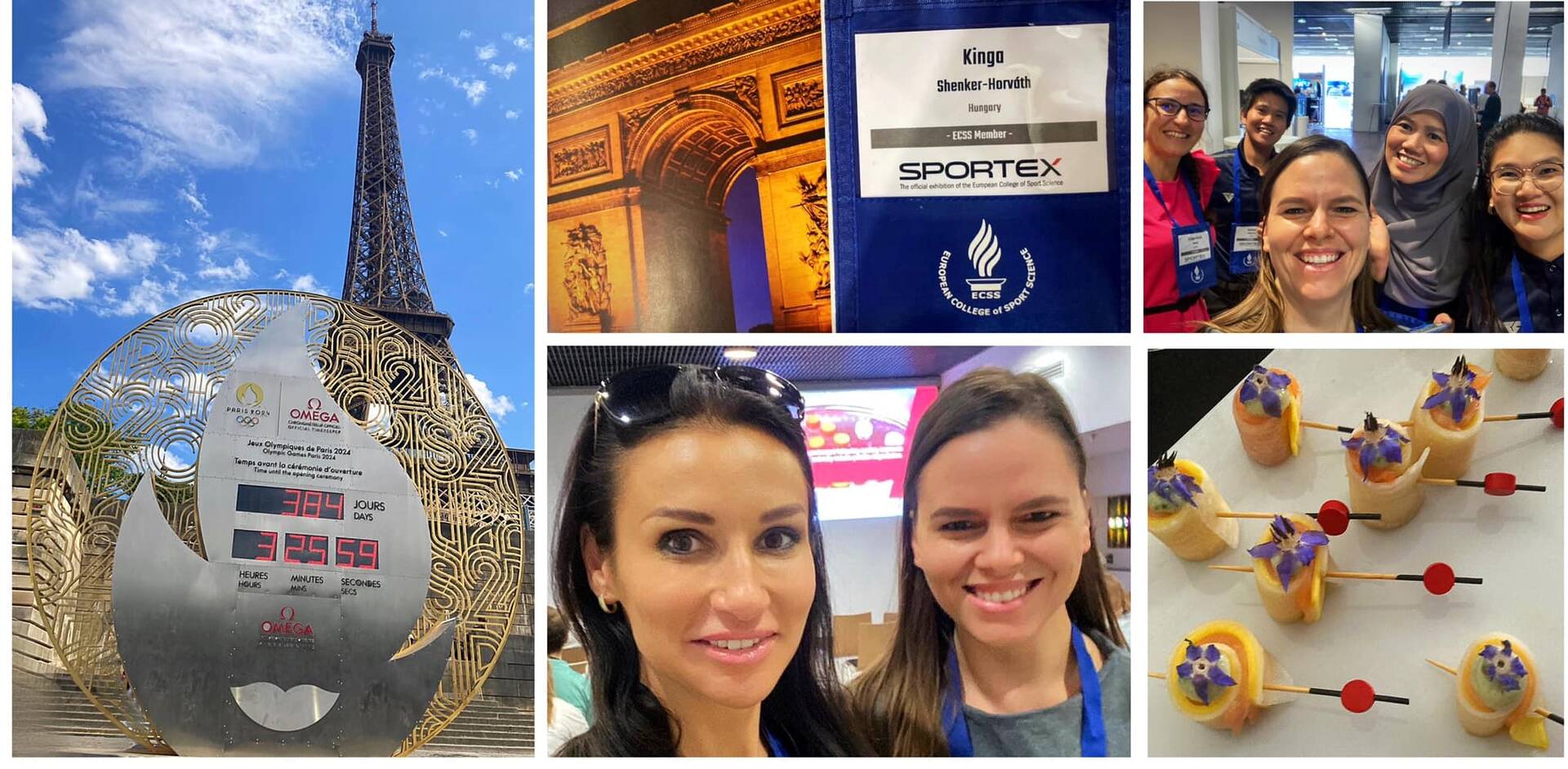 HUSS teachers participate in the European College of Sport Science congress