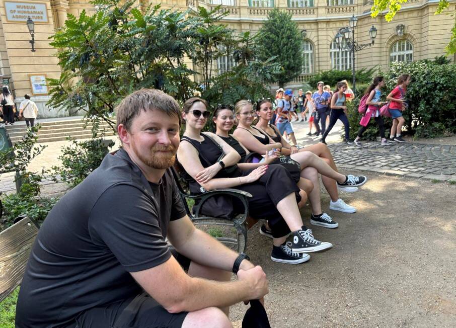 A Katowice i Sportegyetem látogatása a TF en 1