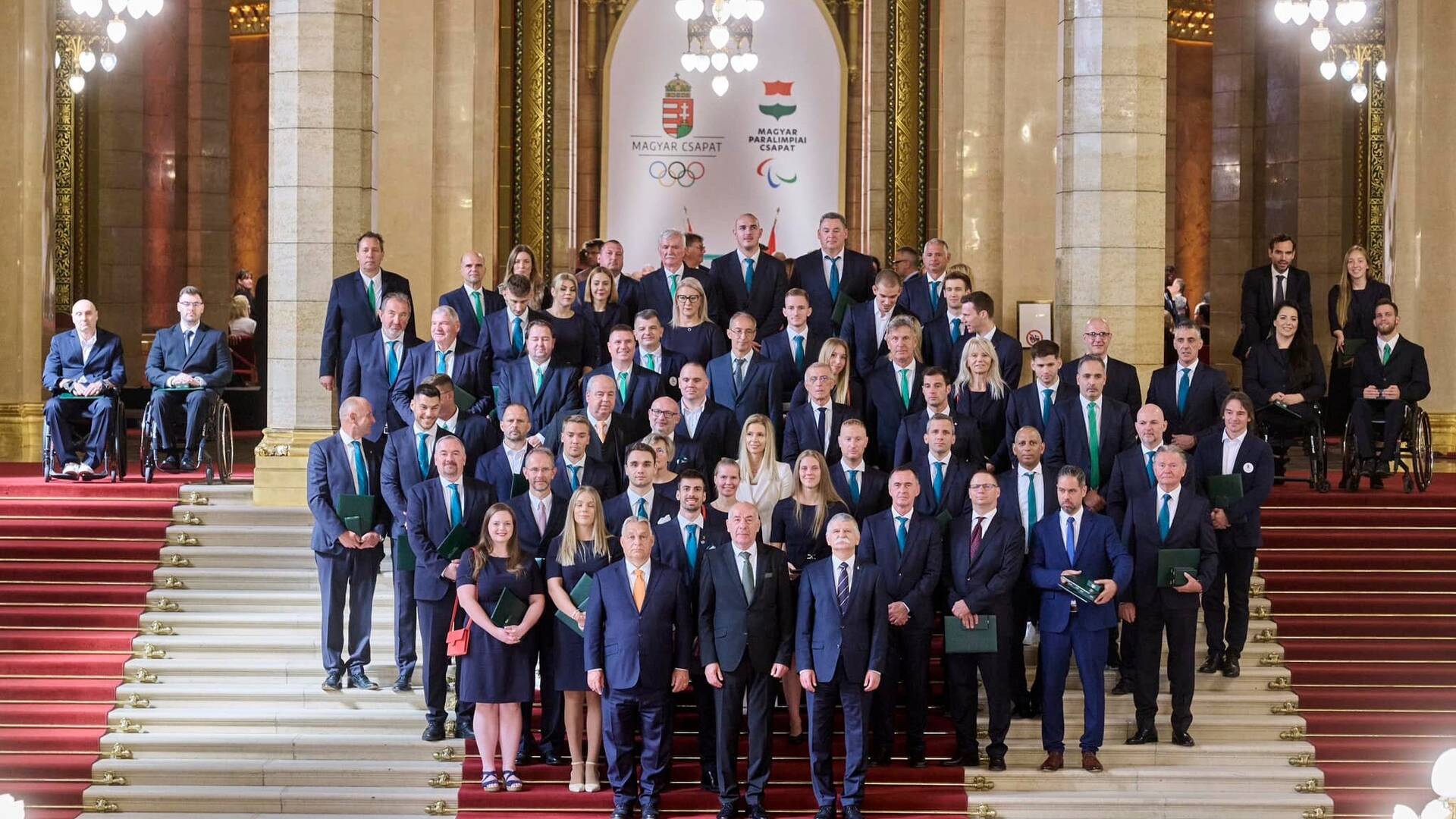 Magas állami kitüntetésben részesültek olimpiai és paralimpiai bajnok és érmes sportolóink, valamint szakembereink