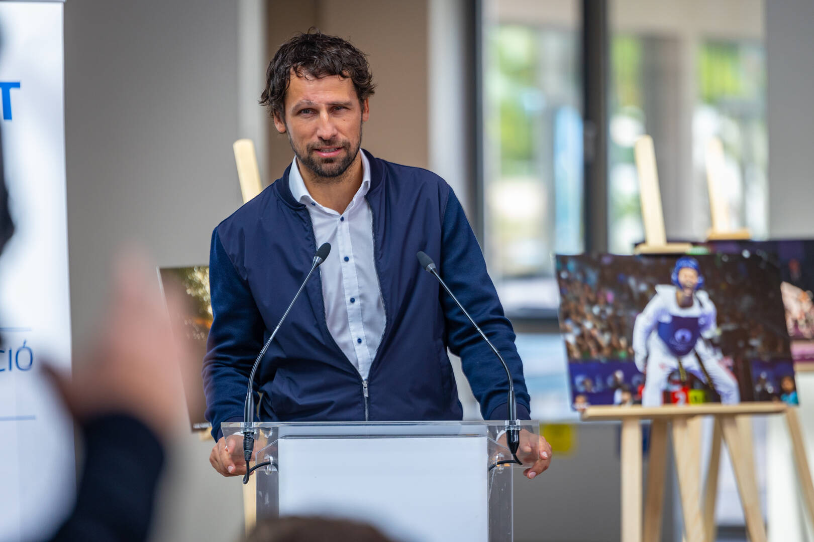 Arccal a lassan telt hazas VII. Netrisk Sport es Innovacio Konferencia fele 2