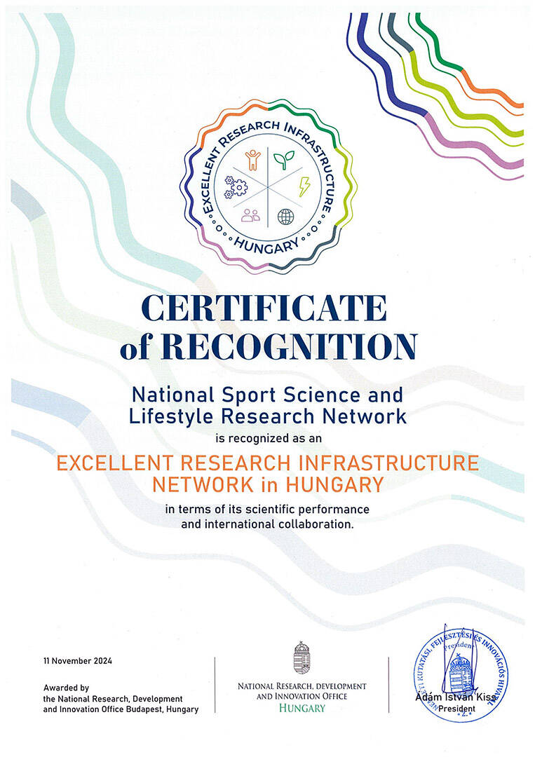 Kutatasban es sporttudomanyban is a legjobbak kozott a TF3