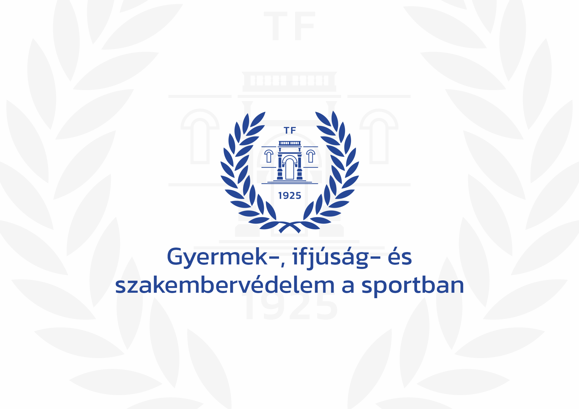 Egyre több edző tanul gyermek- és ifjúságvédelmet a TF kutatócsoportjától