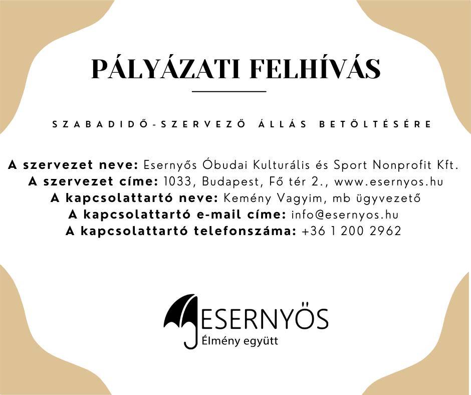 Szabadidő-szervező (Esernyős)