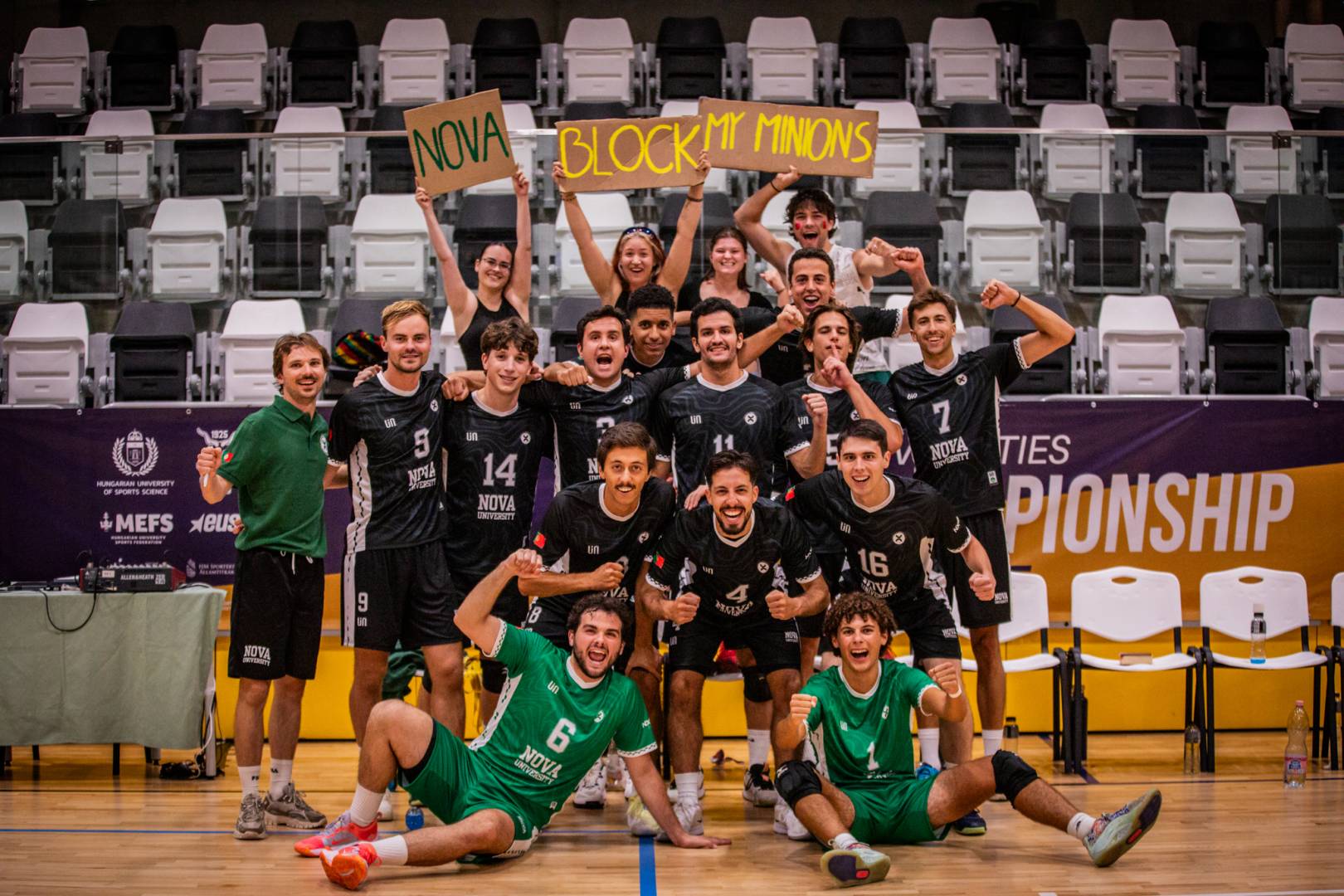 After a day of rest the European Universities Volleyball Championship resumed at full speed