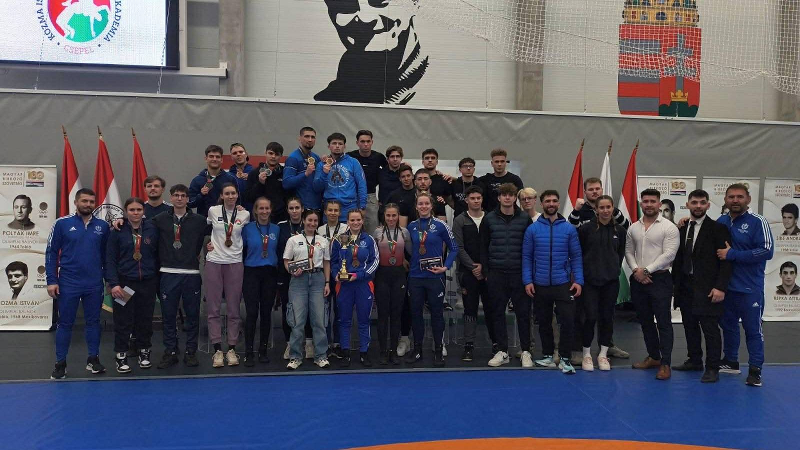 A TF nyerte a birkózó MEFOB összesített versenyét