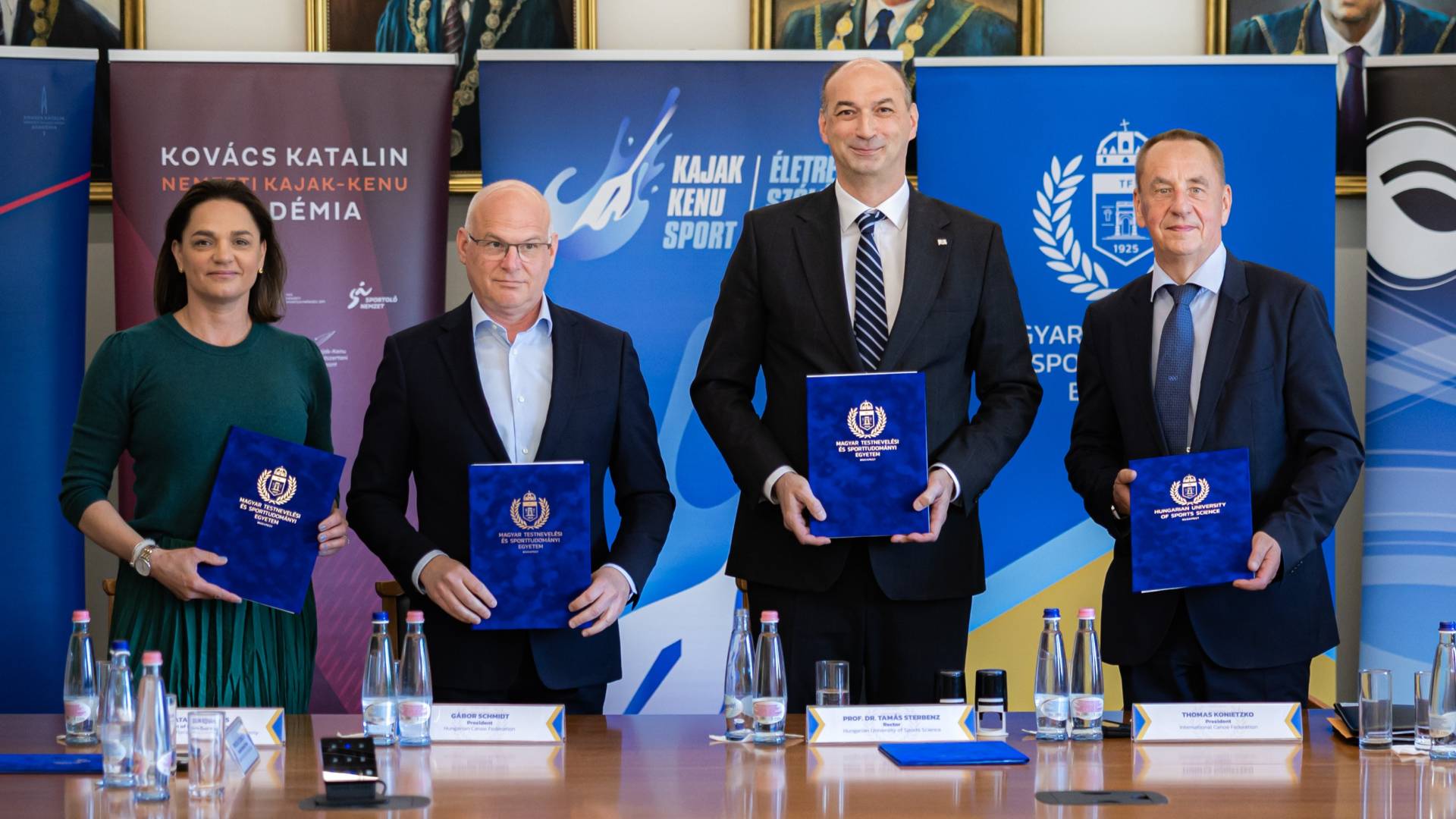 HUSS signs cooperation agreement with key canoe and kayak partners