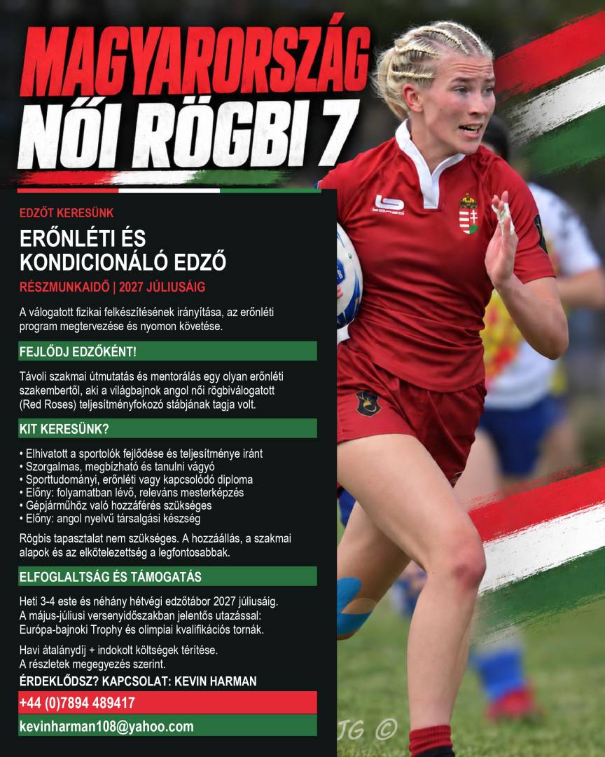 Eronleti es kondicionalo edzo a Noi Rogbi 7 es csapatnal