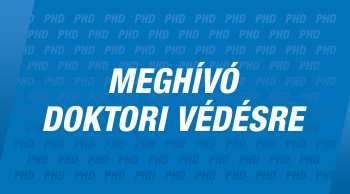 Meghívó Adorjánné Olajos Andrea doktori védésére