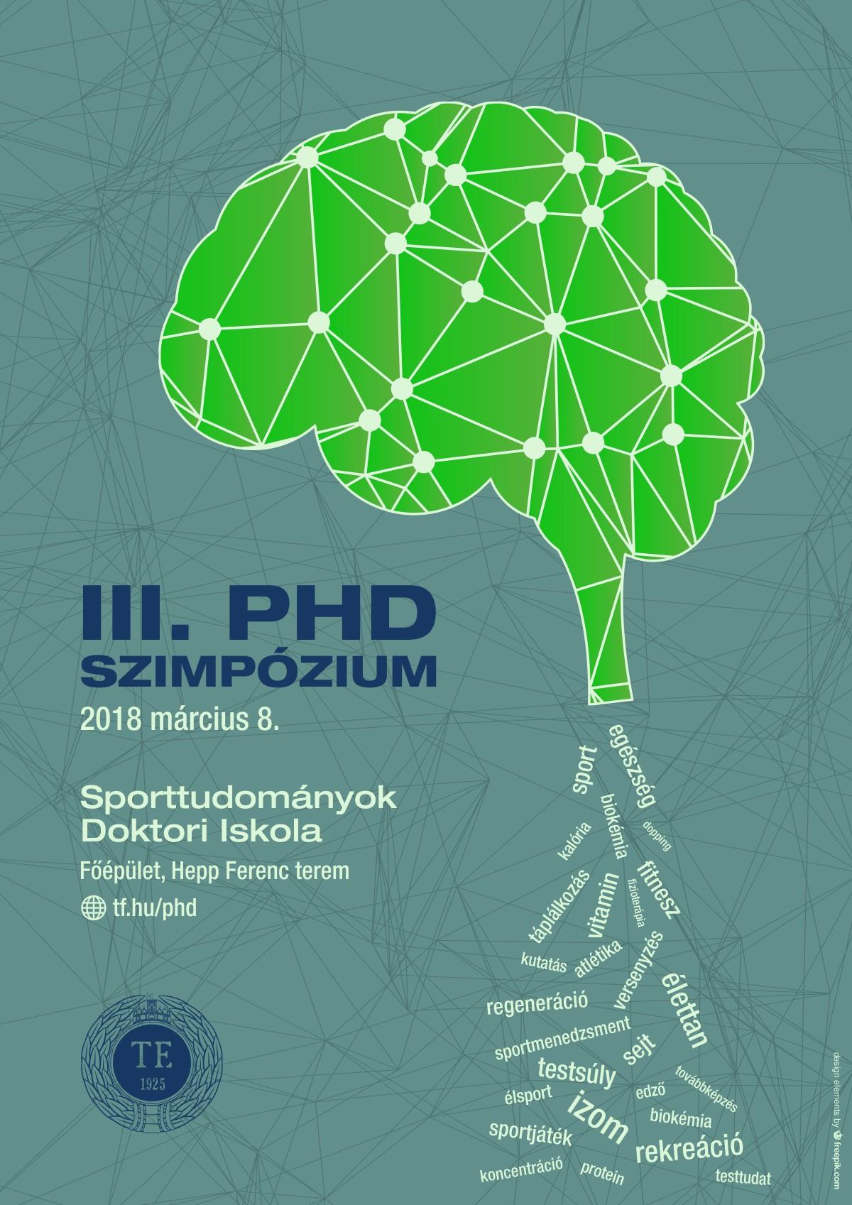 PhD Szimpózium 2018, poszter