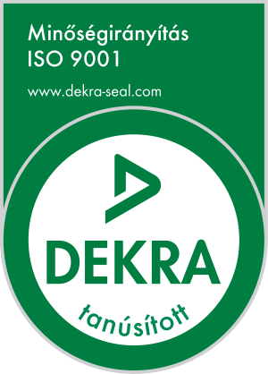 ISO 9001 Dekra pecsét