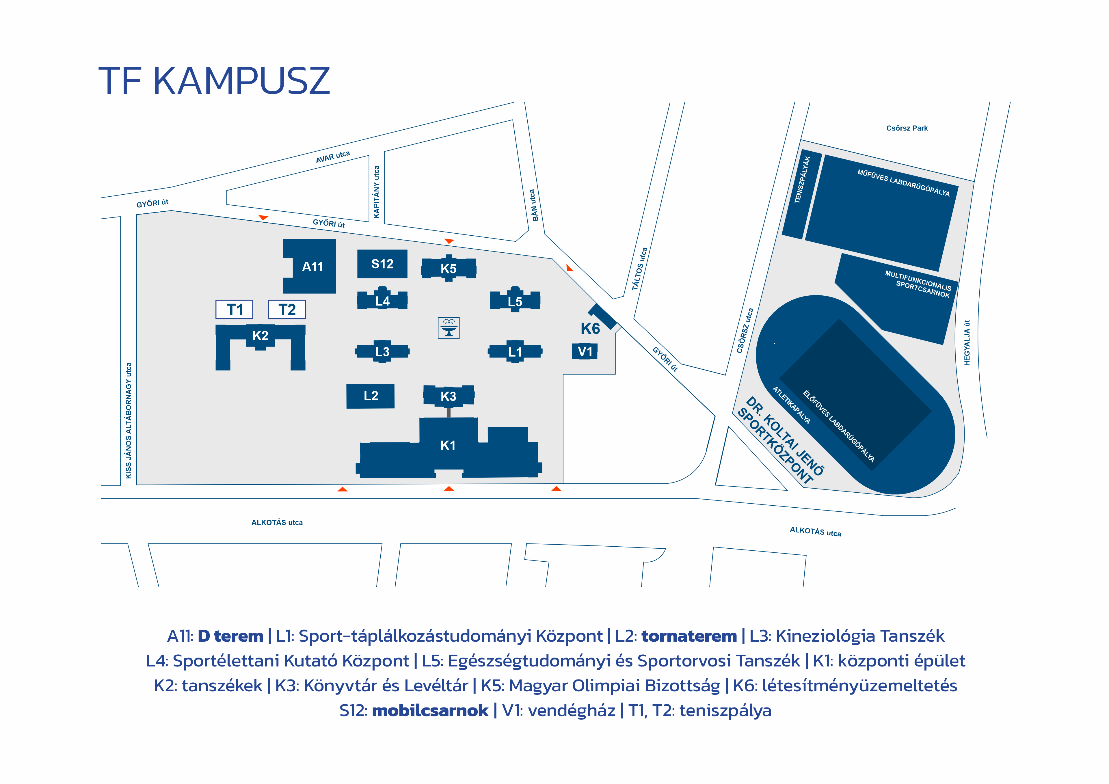 TF kampuszterkep